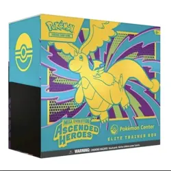 Pokemon TCG: Ascended Heroes Pokemon Center Exclusive ETB - FACTORY SEALED X 2 - Image 1