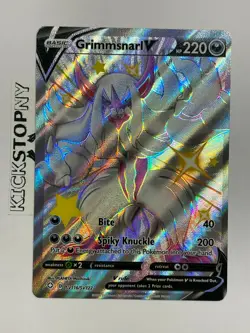 💥Shiny Grimmsnarl V Full Art Holo Rare Pokemon TCG Shining Fates SV116/122 💥 - Image 1