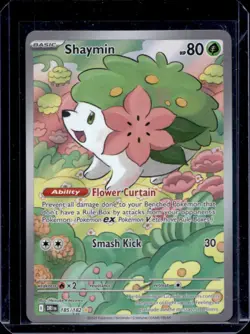 2025 Pokemon Destined Rivals Shaymin #185#1/182 - Image 1