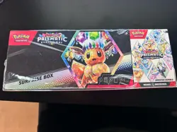 Pokemon Prismatic Evolutions Surprise Box And Booster Bundle Sealed - Image 1