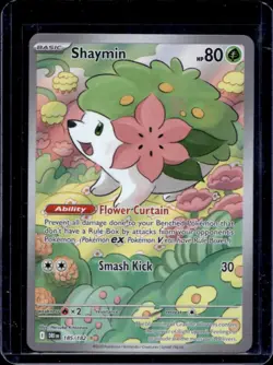 2025 Pokemon Destined Rivals Shaymin #185#1/182 - Image 1