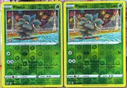 Pineco Reverse Holo - 008/185 - Vivid Voltage Pokemon 2020 - Image 3