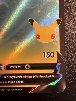 2021 Pokemon Celebrations Surfing Pikachu V 008/025 NM - Image 4