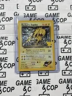 Pokemon Celebrations Rocket's Zapdos 15/132 Classic Collection Holo Near Mint - Image 1