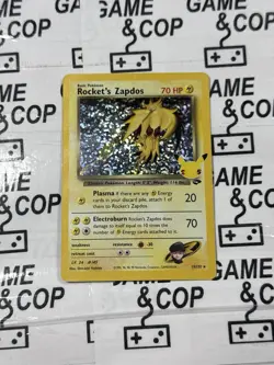 Pokemon Celebrations Rocket's Zapdos 15/132 Classic Collection Holo Near Mint - Image 2