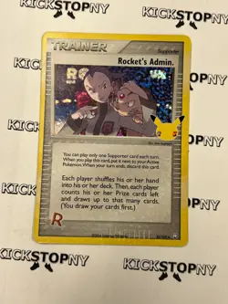 Rocket's Admin 86/109 - Pokemon Celebrations Classic Collection NM/M - Image 1