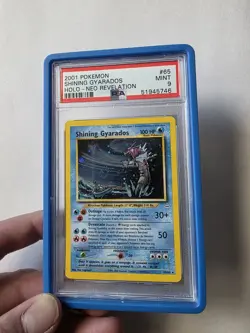 Pokemon Shining Gyarados Neo Revelation Unlimited Holo Secret Rare #65 PSA 9 - Image 1