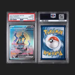 Pokemon Iron Crown ex 206/162 SV05 Special Illustration Rare Holo PSA 10 - Image 3