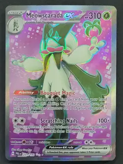 Meowscarada ex 231/193 Ultra Rare Paldea Evolved Pokemon TCG - Image 1