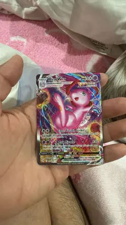 Mew VMAX Alternate Art Secret Rare 269/264 Fusion Strike Holo 310 HP Pokemon TCG - Image 1