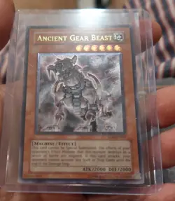 Ancient Gear Beast Ultimate Rare TLM-EN007 The Lost Millennium Near Mint - Image 1