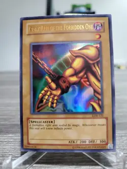 Right Arm Of The Forbidden One LOB-122 - Yu-Gi-Oh! TCG Ultra Rare - LP - Image 1