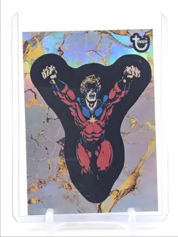 MAR-VELL 2025 TOPPS MARVEL CHROME COMIC BOOK HEROES 1975 REFRACTOR Q3474 - Image 1