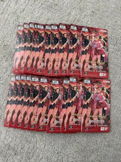 One Piece EB-03 Heroines Edition Sleeved Booster Pack Lot of 20 (In Hand) - Image 1