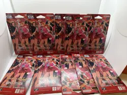 ONE PIECE Heroines EB-03 Lot x10 Sleeved Booster pack English Ships Today - Image 1