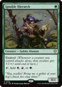 ~ Ignoble Hierarch ~ NM ~ Commander: Lorwyn Eclipsed ~ MTG ~ - Image 1