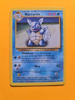 Pokemon Card Wartortle 63/130 Base Set 2 RARE!!! - Image 1