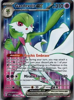 Pokemon Card Gardevoir EX 228/198 Scarlet & Violet Base Set - Near Mint - Image 1