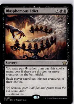 Blasphemous Edict Foundations Regular NM R 0057 - Image 1