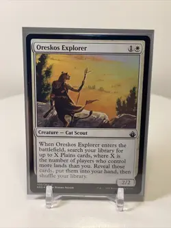 Magic Gathering-MTG-Oreskos Explorer-Battlebond-PACK FRESH-FOIL - Image 1