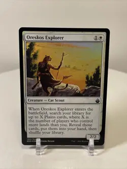 Magic Gathering-MTG-Oreskos Explorer-Battlebond-PACK FRESH-FOIL - Image 2