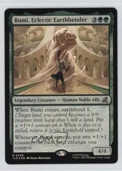 Bumi Eclectic Earthbender Foil Magic Avatar: The Last Airbender Eternal #0248 - Image 1