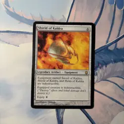 1x Shield of Kaldra Darksteel MP surface MTG Magic the Gathering - Image 1