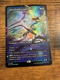 MTG Lorwyn Eclipsed SHOWCASE ANIME FOIL Glen Elendra Guardian - Image 1