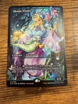 MTG Lorwyn Eclipsed SHOWCASE ANIME FOIL Bloom Tender - Image 1