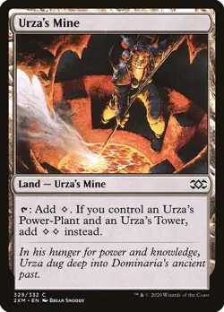 Urza's Mine 1x FOIL MtG FOIL Double Masters SP/NM - Image 1