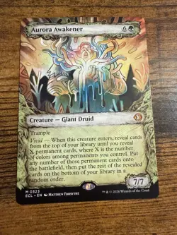 MTG Lorwyn Eclipsed SHOWCASE Aurora Awakener - Image 1