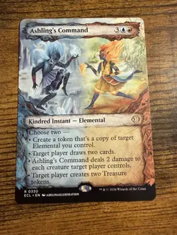 MTG Lorwyn Eclipsed SHOWCASE Ashling's Command - Image 1