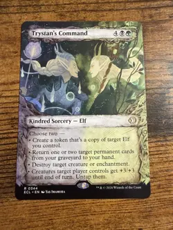 MTG Lorwyn Eclipsed SHOWCASE Trystan's Command - Image 1