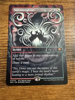 MTG Lorwyn Eclipsed BORDERLESS Manamorphose Special Guest! - Image 1