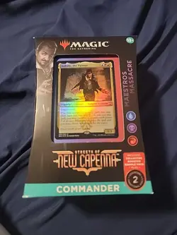 MTG Sealed Commander Deck Streets Of New Capenna Maestros Massacre 195166121468 - Image 1