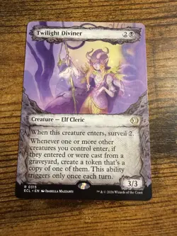 MTG Lorwyn Eclipsed SHOWCASE Twilight Diviner - Image 1