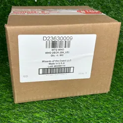 MTG Doctor Who Commander Deck Factory Sealed Case - Full Set of 4 - Image 2