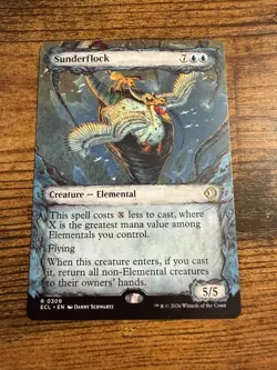 MTG Lorwyn Eclipsed SHOWCASE Sunderflock - Image 1