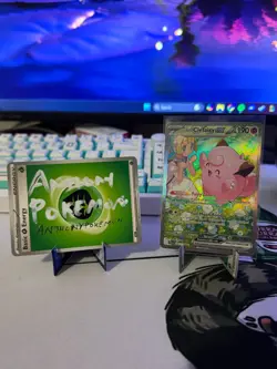 Pokemon TCG Lillie's Clefairy EX 184/159 SIR Journey Together NM - Image 1