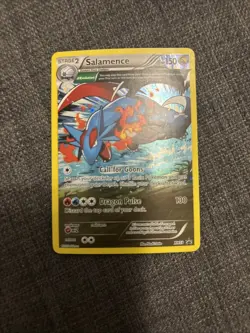 Pokemon Salamence XY59 XY Black Star PROMO Holo 2015 Card LP - Image 1