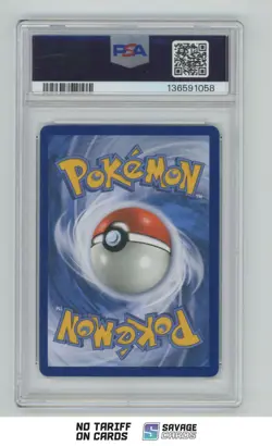 2019 Pokemon Sun & Moon Cosmic Eclipse Holo Venusaur & Snivy GX Tag Team PSA 9 - Image 2