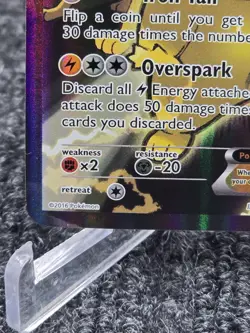 Pikachu EX ⭐ XY124 Holo Promo XY Black Star Promos 2013 Pokemon LP - Image 4