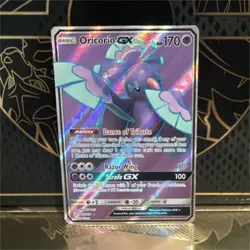 Pokemon TCG Oricorio GX Full Art Ultra Rare Sm-Cosmic Eclipse Holo 217/236 - Image 1