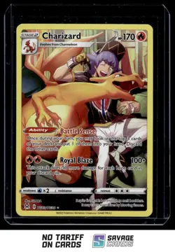 2022 Pokemon SWSH Lost Origin Trainer Gallery Charizard #TG03/TG30 - Image 1