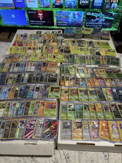 Huge Pokemon Card Lot Of 1000+ Vintage, Mid Era And Modern! Read Description - Image 1