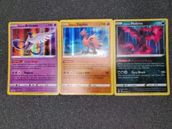 Articuno Zapdos Moltres holo Pokemon Card NM - Image 1