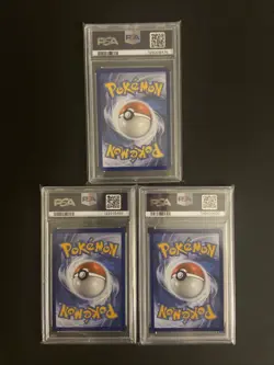 Pokemon TCG PSA 9 Slabs 3 - Image 2