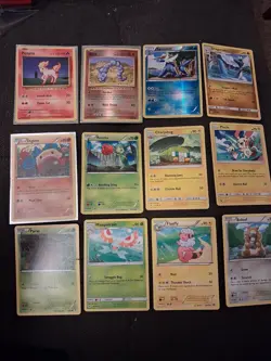 Pokemon TCG Lot of 12 Mixed Card Set Holo Rare NM No Duplicates - Image 1