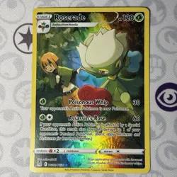 Pokemon TCG Roserade TG02/TG30 SWSH Lost Origin Trainer Gallery Holo Card - Image 1