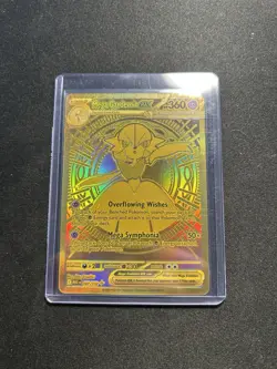 Pokemon TCG Mega Evolutions Mega Gardevoir EX 187/132 Mega Hyper Rare Gold - Image 1